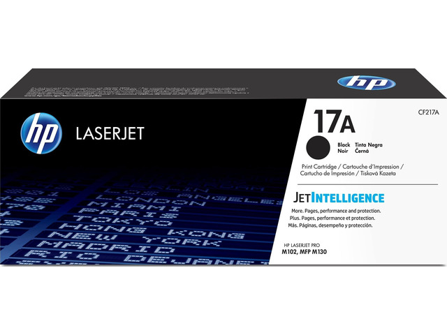 17A Black Toner Cartridge Works LaserJet Pro M102 Series, LaserJet Pro MFP M130 Series CF217A