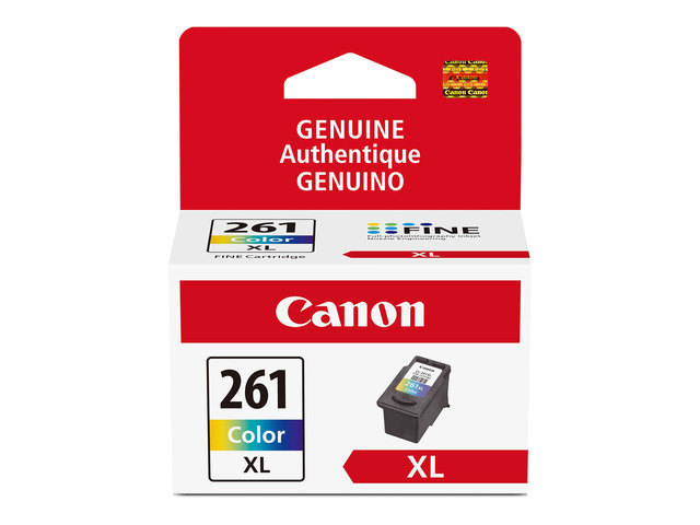 CL-261 XL Genuine Color Ink Cartridge, Compatible with TS5320/6420/6420a,TR7020/7020a