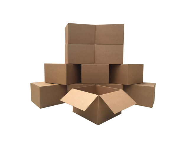 Large Moving Boxes 20' x 20' x 15' Pack of 12, Corrugated Cardboad Boxes For Packing, Shipping, Packing & Moving