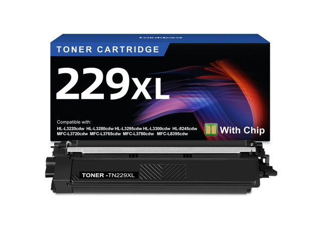 TN229XL 229XL TN229 High Yield Toner Cartridge Compatible for Brother TN229 Works with MFC-L3720CDW L3780CDW L3765CDW HL-L3220CDW L3280CDW...