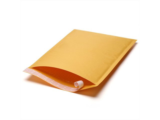 10.5x16 Kraft Bubble Mailers 100 Padded Envelopes Included - Self Sealing Shipping Bags - #5