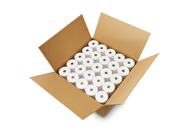 CLOVER POS 3-1/8' x 230' THERMAL RECEIPT PAPER BPA FREE - 50 NEW ROLLS