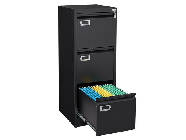 3 Drawer File Cabinet with Lock and Tag,Narrow Three Drawer Filing Cabinet,Vertical Metal File Cabinets,Small Black Filing Cabinets for Home Office... 3 Drawer File Cabinet with Lock and Tag,Narrow Three Drawer Filing Cabinet,Vertical Metal File Cabinets,Small Black Filing Cabinets for Home Office...