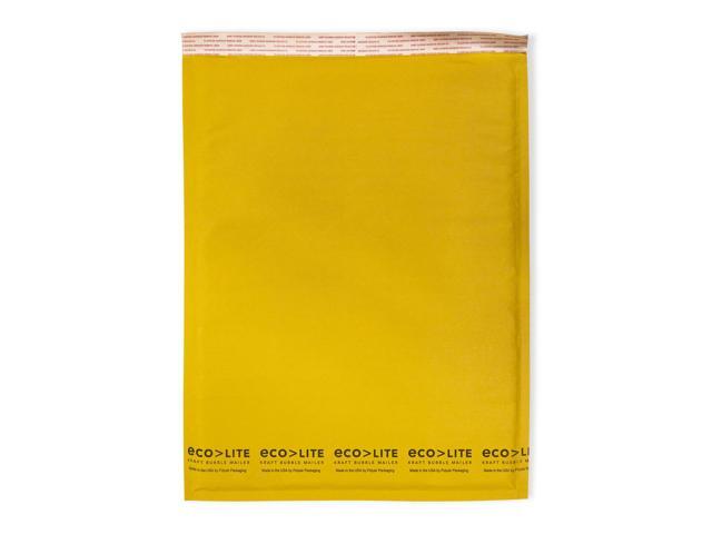 IPG Eco-lite #000 ELSS000 Golden Kraft Self Seal Bubble Mailer, 4' x 8' (Case of 500)