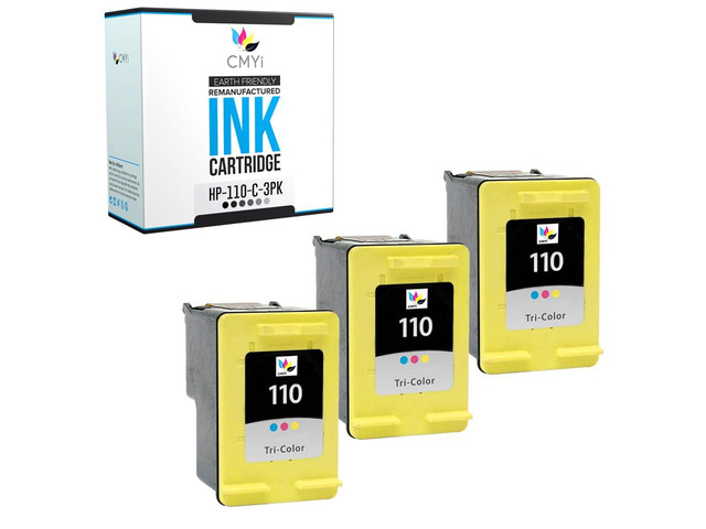 110 Color Replacement Ink Cartridge for HP PhotoSmart A617, A618, A620, A622, A626, A627, A628, A630, A636, A637, A640, A646, A710, A712, A716,...