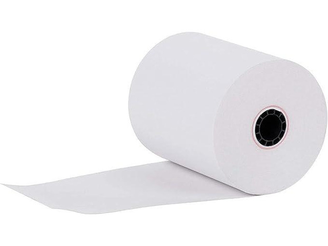 (10 Rolls) 3' x 165' 1 Ply Bond (Non Thermal Kitchen Printer Paper) POS Receipt Cash Register For Star SP700 SRP275 SMP200 TMU200 MP500 NCR 2174...