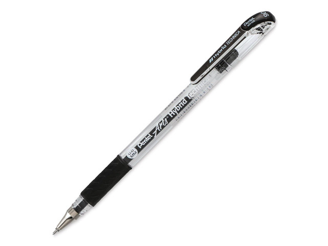 Arts Hybrid Technica 0.6 mm Pen, Fine Point, Black Ink, 1 Pack (KN106BPA)
