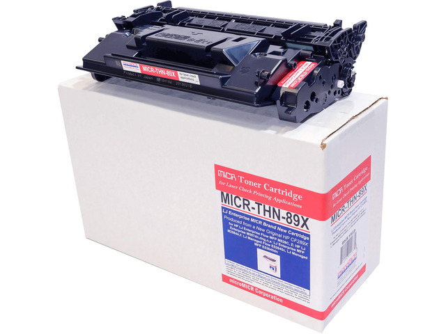 MICR Toner Cartridge - Alternative for HP 89X, Black
