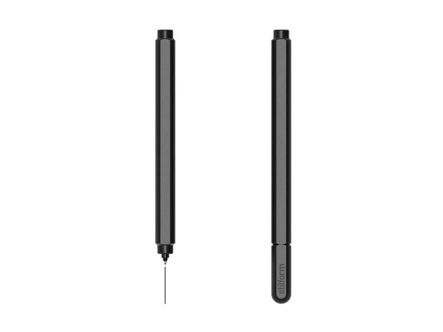 Arc Gel Pen Premium Aluminum Finish with Magnetic Cap, Fine Tip Rollerball with Pilot Refills, Ergonomic Design, Warp Black