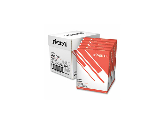 11289 Copy Paper Convenience Carton, 92 Brightness, 20lb, 8 1/2 x11, White (Case of 2500 Sheets)