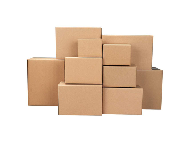 100 Packs Cardboard Paper Boxes Mailing Packing Shipping Box Corrugated Carton (6 x 4 x 4 inch)