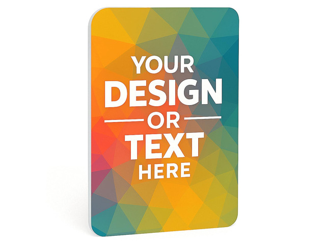 Custom Foam Boards - 3/16' Thick Personalized Poster Boards for Designs, Text, Logos & Images - Photo Mounting, Presentations, Event Signs, Store...