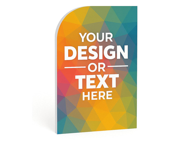 Custom Foam Boards - 3/16' Thick Personalized Poster Boards for Designs, Text, Logos & Images - Photo Mounting, Presentations, Event Signs, Store...