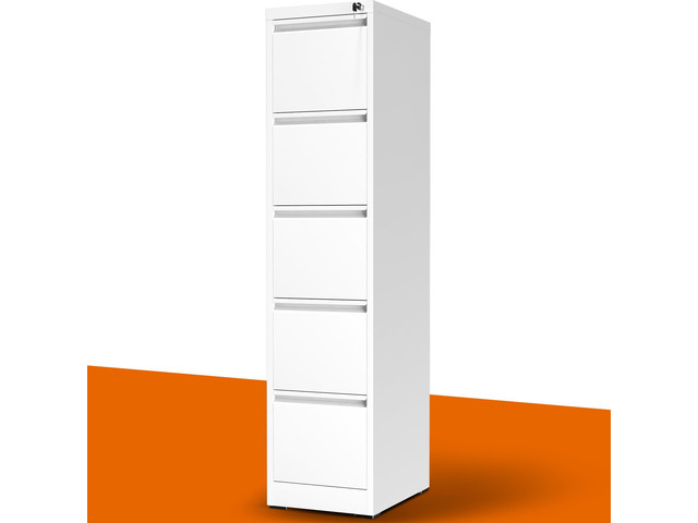 5 Drawer File Cabinet with Lock, Metal Vertical File Cabinets for Home Office, Office Furniture for Organization Hanging Legal/Letter/A4, Office...
