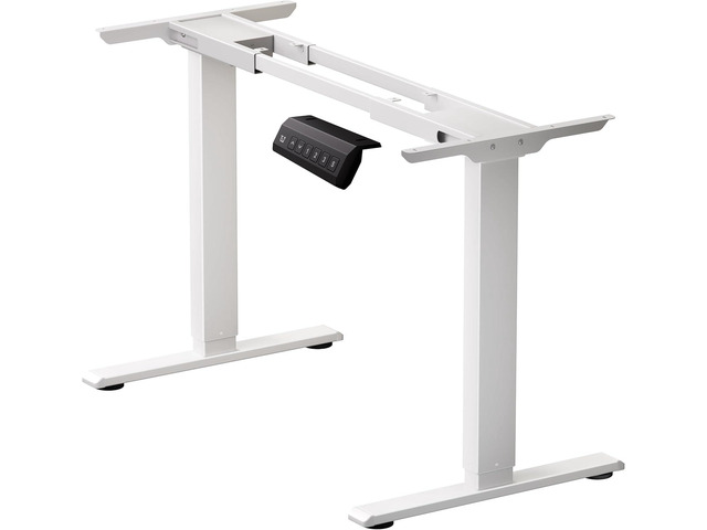 Dual Motor Electric Standing Desk Frame, Height Adjustable Desk Legs for Max 44' x 70.8' Desktop with 330 LBS Capacity, Ergonomic Sit Stand Up Desk...