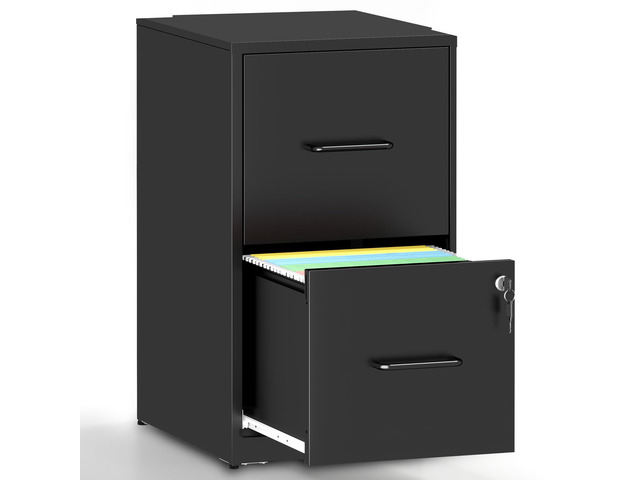 Metal File Cabinet with Drawer Heavy Duty Locking File Cabinets Home Office Steel Filing Cabinet Vertical File Cabinets for Legal/Letter Size...