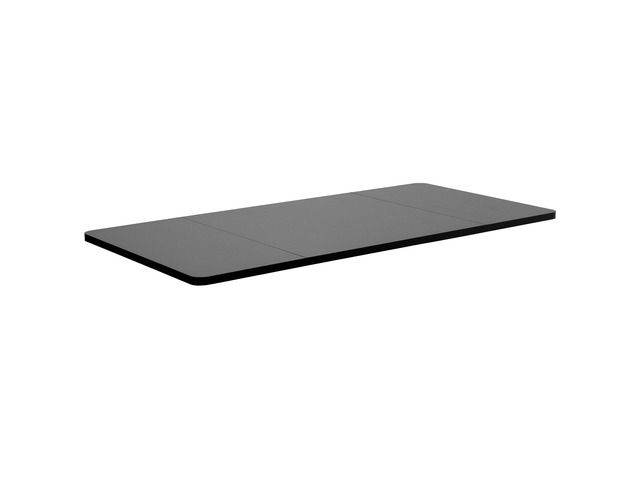 Universal 60 x 30 inch Table Top for Standard and Sit to Stand Height Adjustable Home and Office Desk Frames, Black Desktop, DESK-TOP60-30B