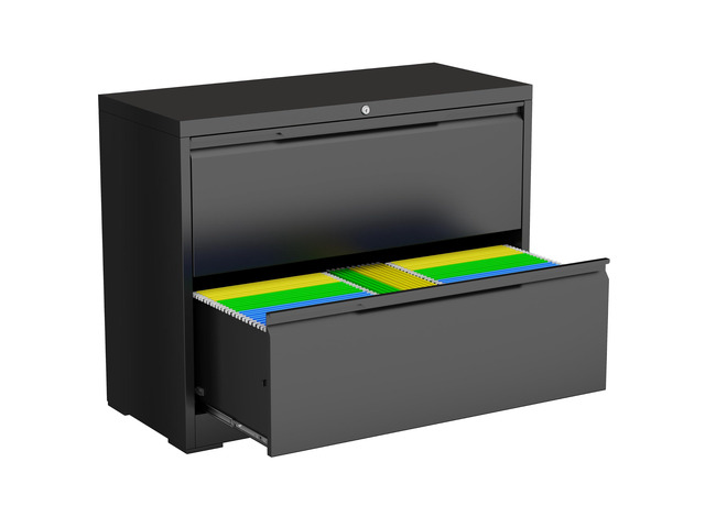 2 Drawer Lateral File Cabinet with Lock,Metal File Cabinets for Home Office,Locking Filing Cabinet for Letters/Legal/A4 Size, Assembly...