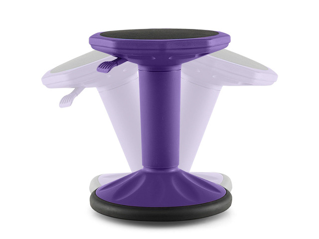 Wobble Stools for Classroom Seating, 24' Wiggle Stool with Adjustable Height, Sitting Balance Chair for School Active Learning, Office Stand Up,...