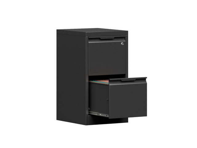 2-Drawer Metal File Cabinet with 1 Lockable Drawer,Steel Printer Stand with Storage for Home Office,Vertical Filing Cabinet for Legal/Letter/A4...