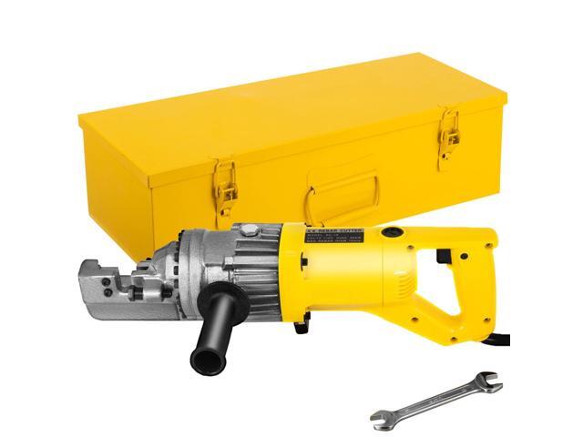 Electric Hydraulic Rebar Cutter 900W RC-16 110V - Portable, Cuts #5 4-16mm Rebar in 3 Seconds, with Stainless Steel Carry Case