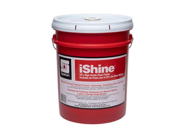 iShine 25% High Solids Floor Finish 5 Gallon Pail (No Added PFAS)