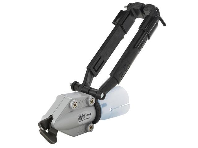TSHD TurboShear Heavy-Duty Drill Attachment 18-Gauge Galvanized Steel 360° Rotating Head Telescoping Clamp Fits All Drills Cuts Corrugated...