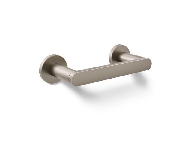 K73147-BN Composed Wall Mounted Pivoting Toilet Paper Holder Brushed Nickel