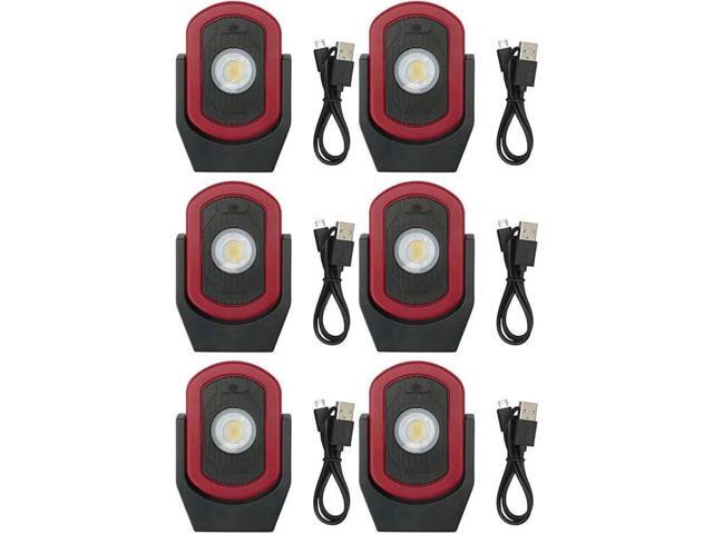 MXN00810 WorkStar Cyclops Rechargeable Worklight, 720 Lumens, RED (6)