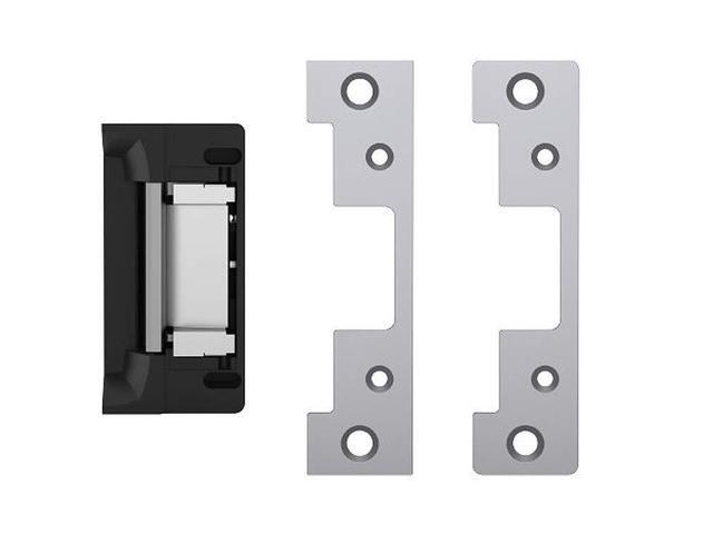 HES 5200C-12/24D-630 Universal Door Electric Strike with Faceplate, Satin Stainless Steel, Static Strength 1500 lbs., Dynamic Strength 70 ft-lbs.,...