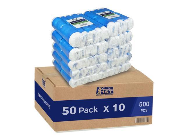 Hybrid Shoe Covers Disposable Non Slip Waterproof, MEGA Pack (50 Pack x 10, 500 PCS)