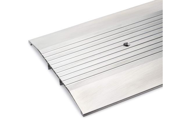 7' Wide x 1/2' Heavy Duty Corrugated Aluminum Threshold Made in USA (8 FT (96 3/4') Long)