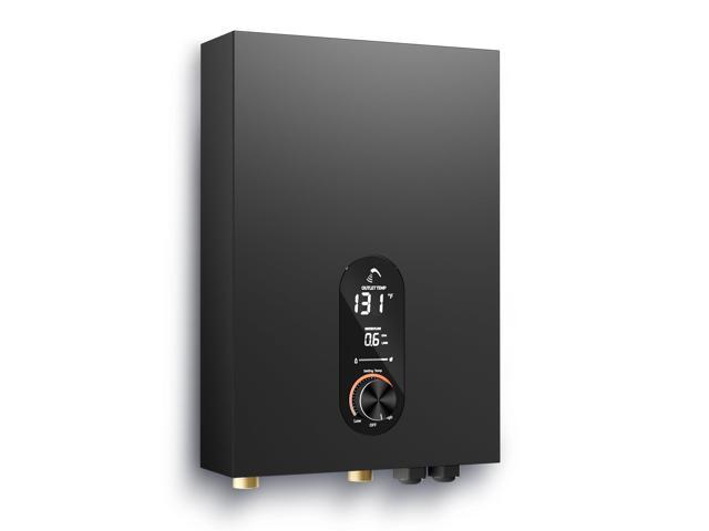 Electric Tankless Water Heater,240V Electric Water Heater,27kW Tankless Water Heater,Instant Water Heater for Shower with LED Display, Self...