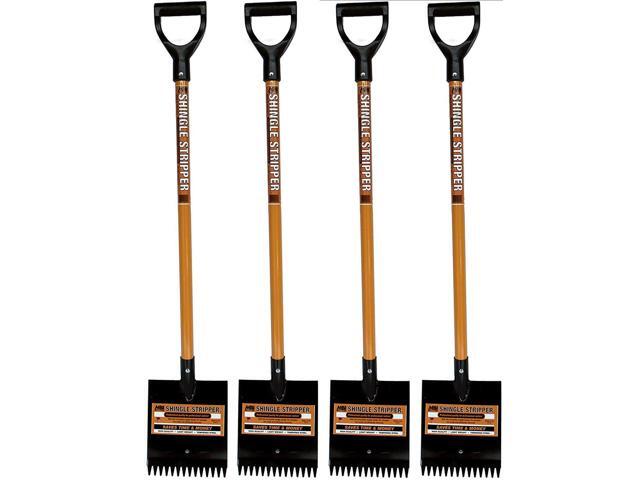 Shingle Stripper (4 Pack) by - Roof Tear Off, Shingle and Nail Removal Tool