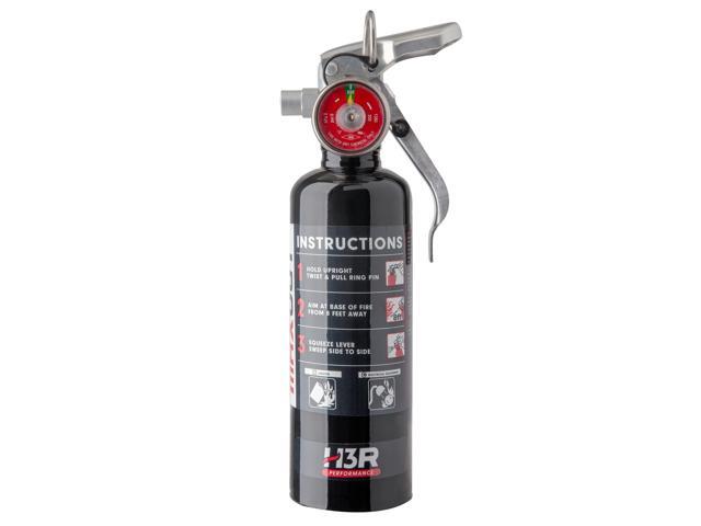 MaxOut Compact Fire Extinguisher for Vehicles Cars, Trucks, UTVs, RVs & Boats Off-Road Ready Refillable Purple K Dry Chemical Class BC ...