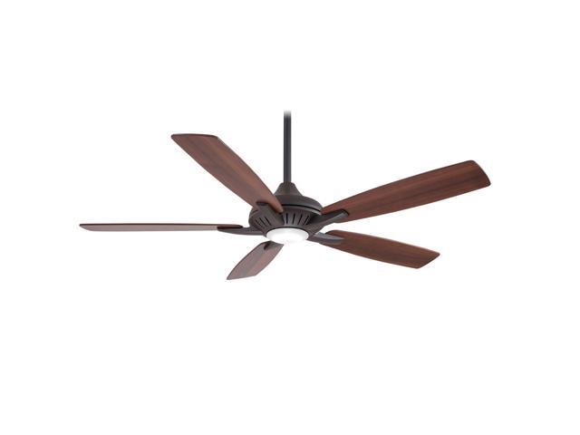 F1000-ORB Dyno 52 Inch Indoor Ceiling Fan with Integrated LED 16W Dimmable Light in Oil Rubbed Bronze Finish