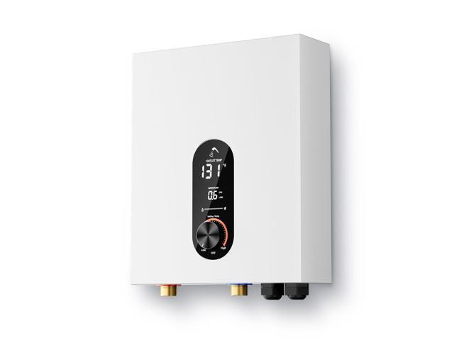 18KW Electric Tankless Water Heater, 240V On-Demand Instant Hot Water Heater for Whole House, Easy Install with Digital Display for Shower & Sink,.