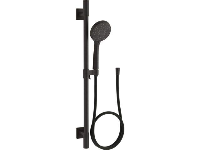 99243-G-2BZ Awaken Deluxe 3-Function Handshower Kit, Handheld Shower Head with 24' Slidebar and 60' Hose, 1.75 GPM, Oil-Rubbed Bronze