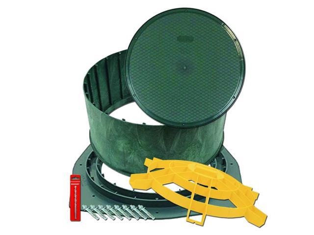 Heavy Duty 20' Septic Tank Riser Kit (14' Tall)