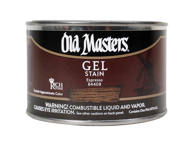 12-Pack of 1 pt 84408 Espresso Oil-Based Gel Stain