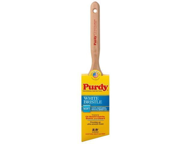 144116425 White Bristle Angular Trim Extra Oregon Brush, 2-1/2-Inch, 6-Pack