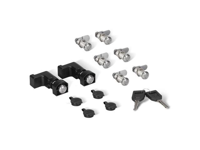 Drawer System Lock Set 8 Drawer & Stash Bin Locks with 2 Matching Keys Compatible with 8-Foot Drawer System with Load Floor
