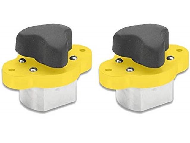 MagJig 150 lb 2-Pack Powerful Switchable Magnetic Hold-Downs for Large Jigs & Sleds (Value Bundle)