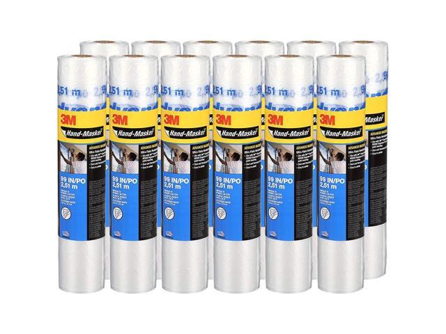 12-Rolls of 99 x 90 AMF99 Hand-Masker Pre-Folded Advanced Masking Film