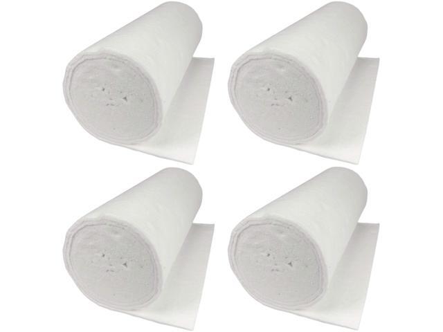 1/4' Thick, CeraBlanket Insulation, Morgan Thermal Ceramics, 2400F Rated, 8 Lb. Density, 24' Wide, 20 Ft. Long, 4 Rolls per Box, 8CBK2