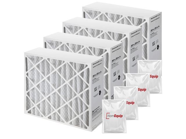 Furnace Filters FC100A1037 - HVAC 20x25x4 Air Filter Replacement Merv 11 with Easy Disposal Bag (4 Pack)