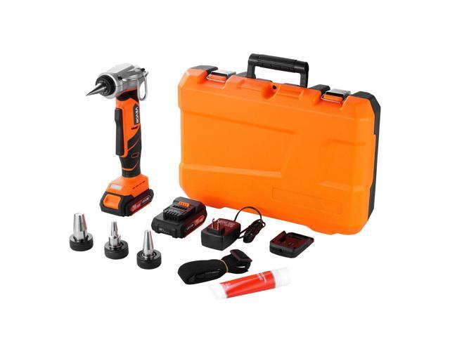 Cordless Tube Expander, 20V Max Electric Tubing Expansion Tool for 1/2', 3/4', 1' PEX-A Pipes, 22000RPM Pipe Expander with 3 Expanding Head, 2pcs...
