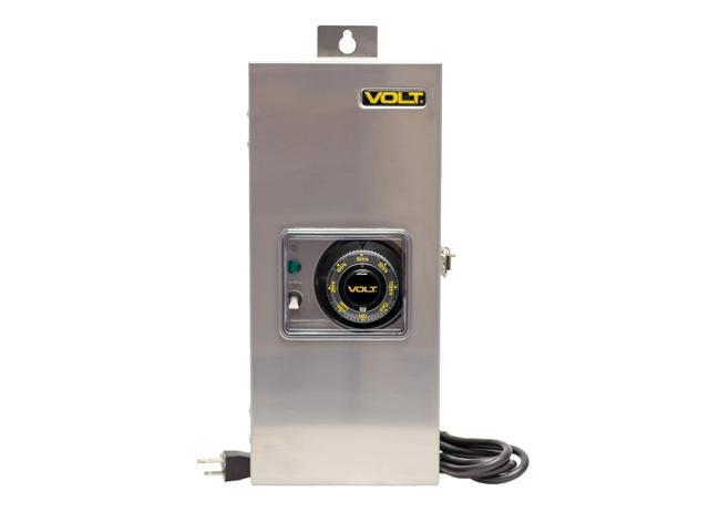 150W Slim Line Low age Transformer (12V/15V) with Timer/Photocell for LED Landscape Lighting