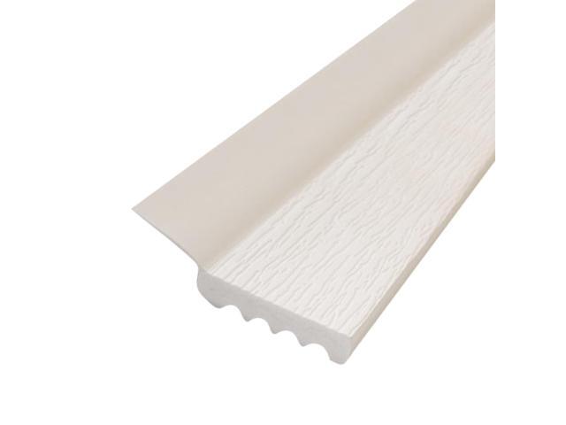 Garage Door Weatherstrip Door Seal 7 Feet Dual Vinyl for Top or Sides Box of 15 White for All Types of Garage Doors Seals Out Drafts...