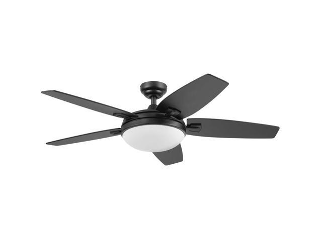 Ceiling Fans Carmel, 48 Inch Contemporary Indoor LED Ceiling Fan with Light, Remote Control, Dual Mounting Options, Dual Finish Blades, Reversible...